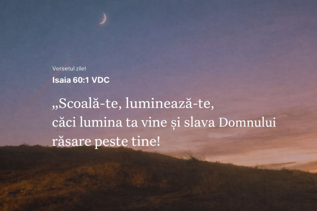 DEVOȚIONAL: O Lumină mai mare