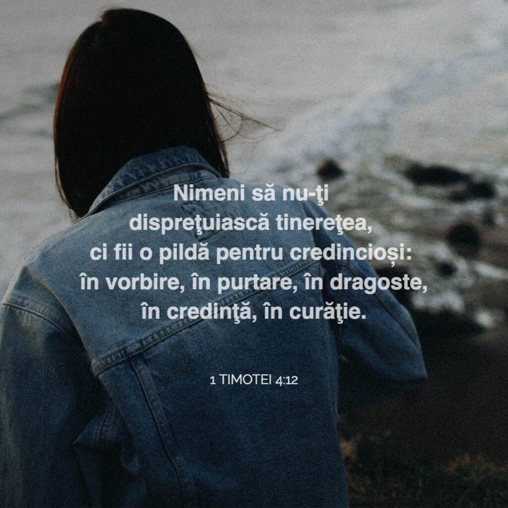 DEVOȚIONAL: Fii un exemplu