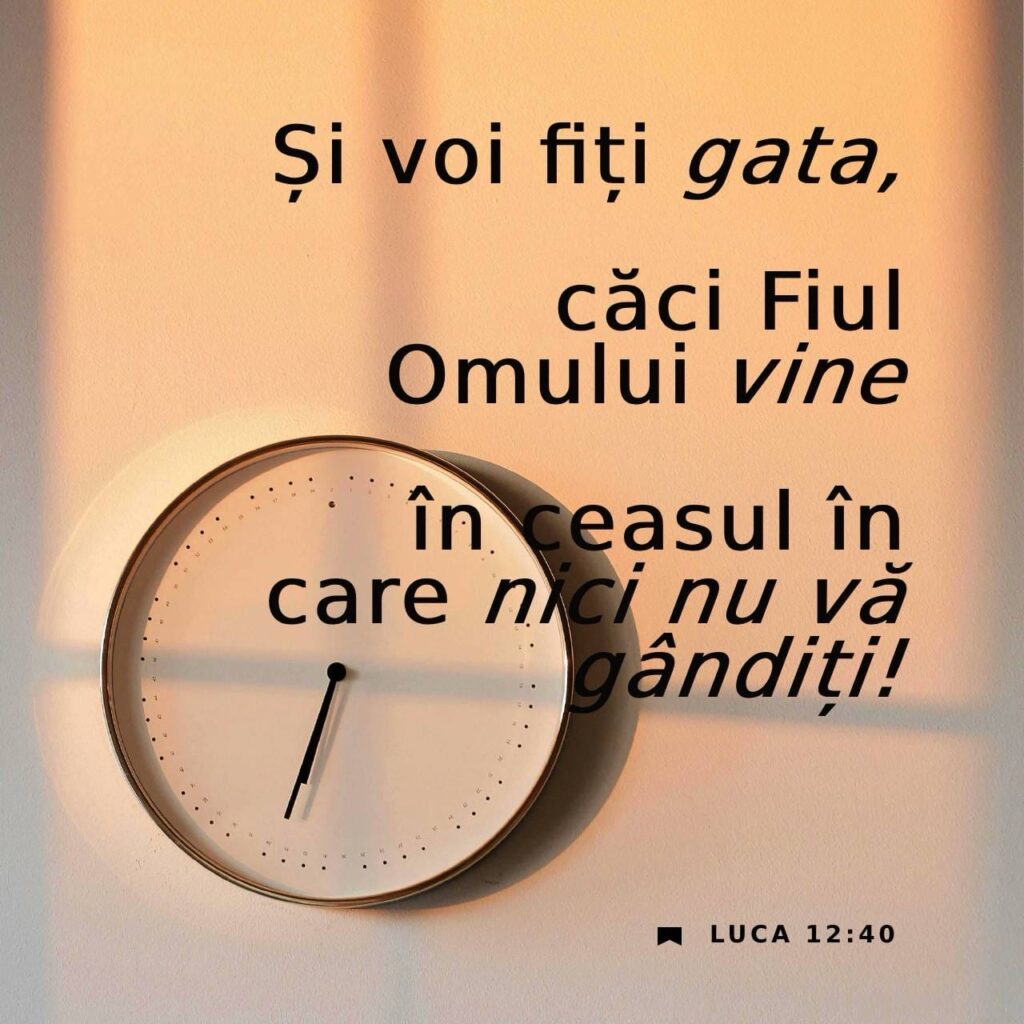 DEVOȚIONAL: Ești pregătit?