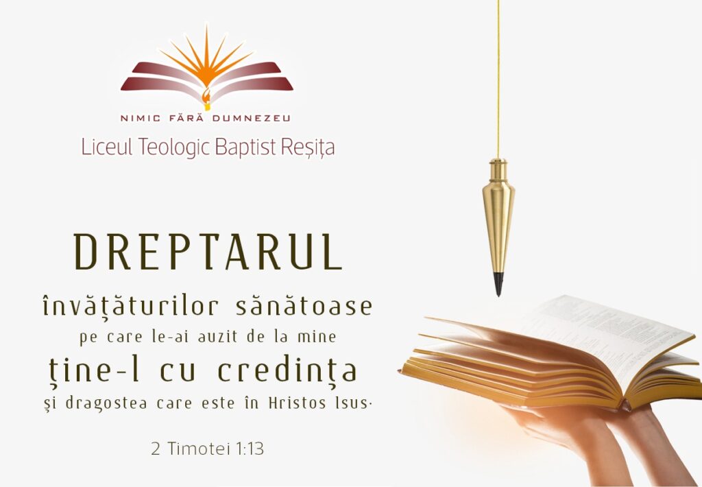 Liceul Teologic Baptist Reșița își deschide porțile pentru anul școlar: 24 de locuri pentru elevii claselor a IX-a