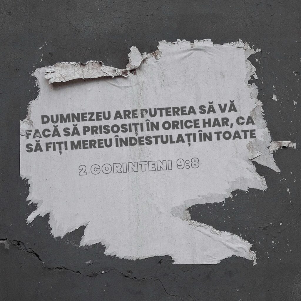 DEVOȚIONAL: O abundență de binecuvântări