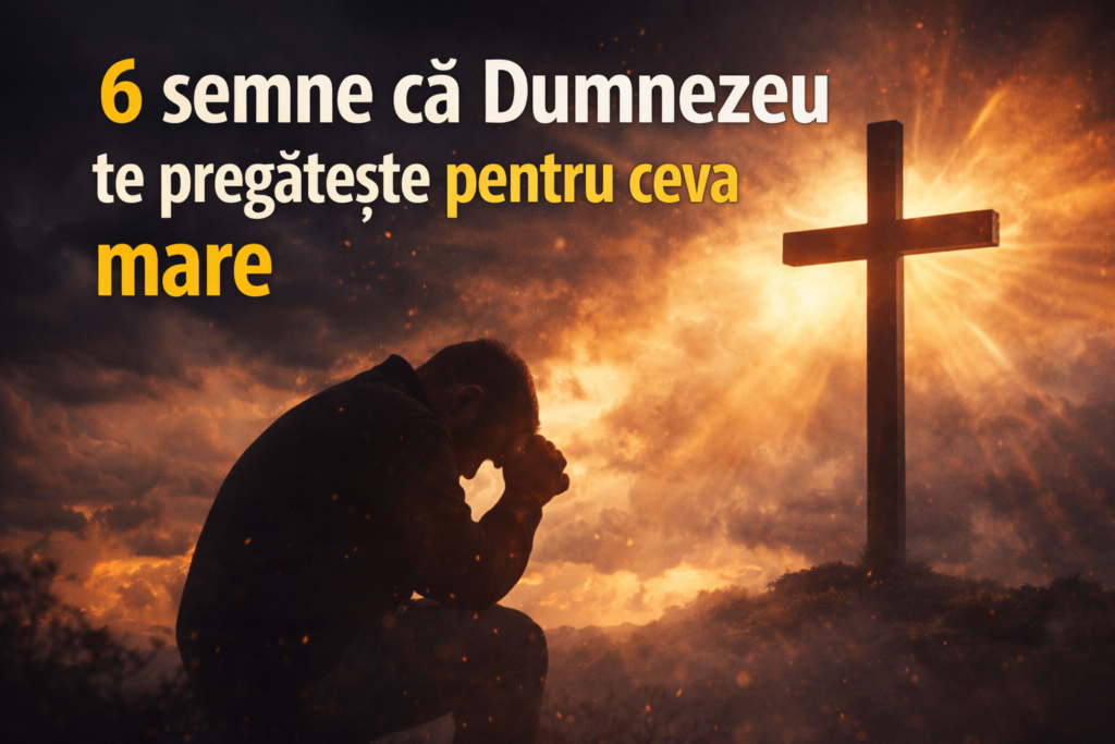 ȘASE semne că Dumnezeu te pregătește pentru ceva mare