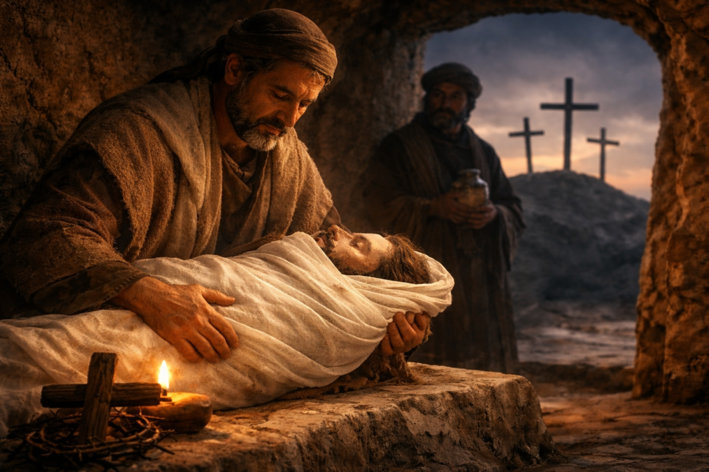 DEVOȚIONAL: Din Umbră – curajul lui Iosif din Arimateea