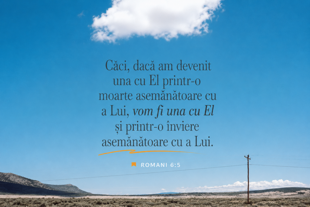 DEVOȚIONAL: O moarte ca a Lui