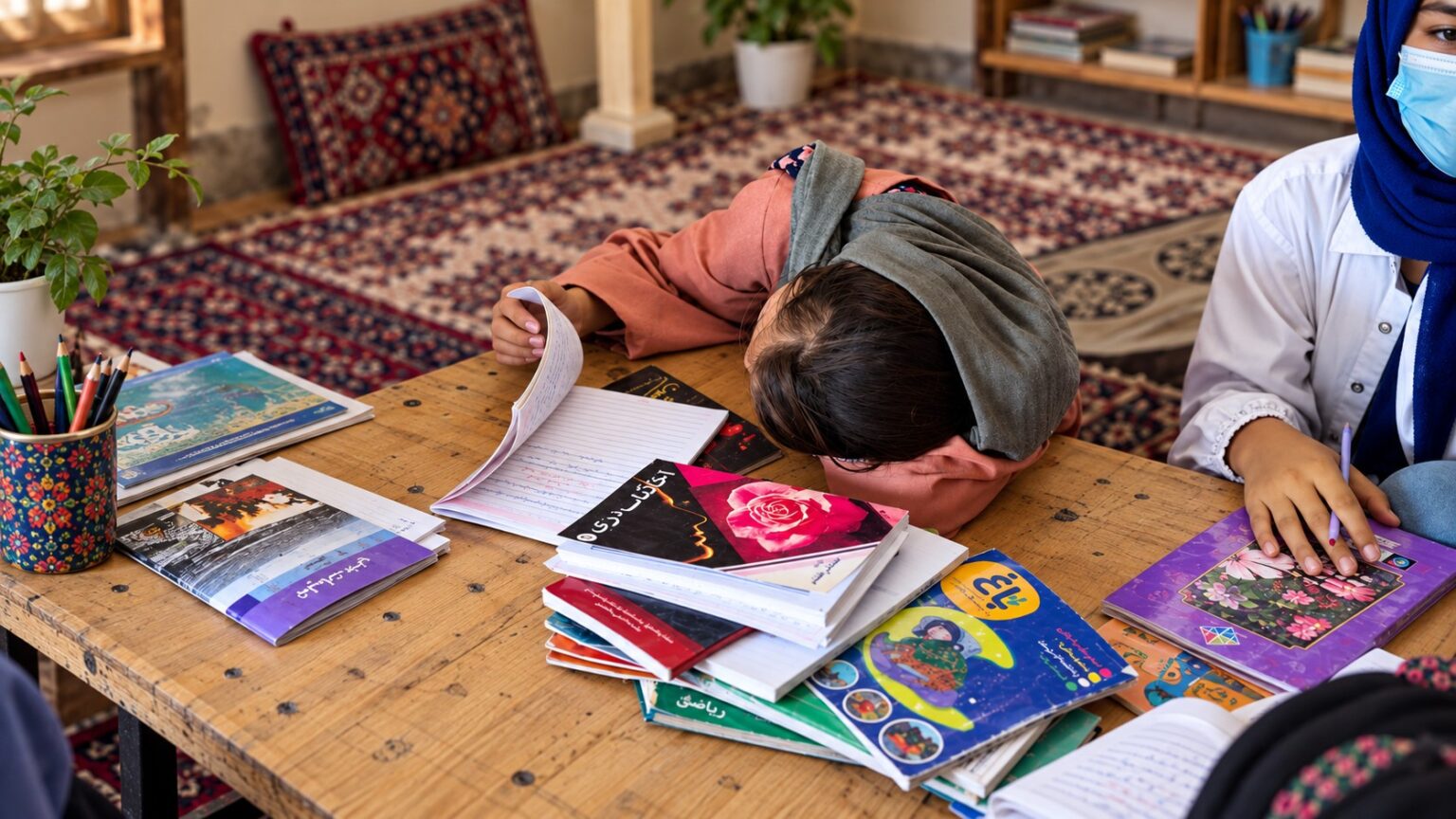 Afganistanul interzice fetelor școala după clasa a VI-a. Un nou studiu arată cum continuă să învețe Imagine simbol despre fetele din Afganistan care încearcă să-și continue educația în ciuda restricțiilor impuse de regimul taliban.