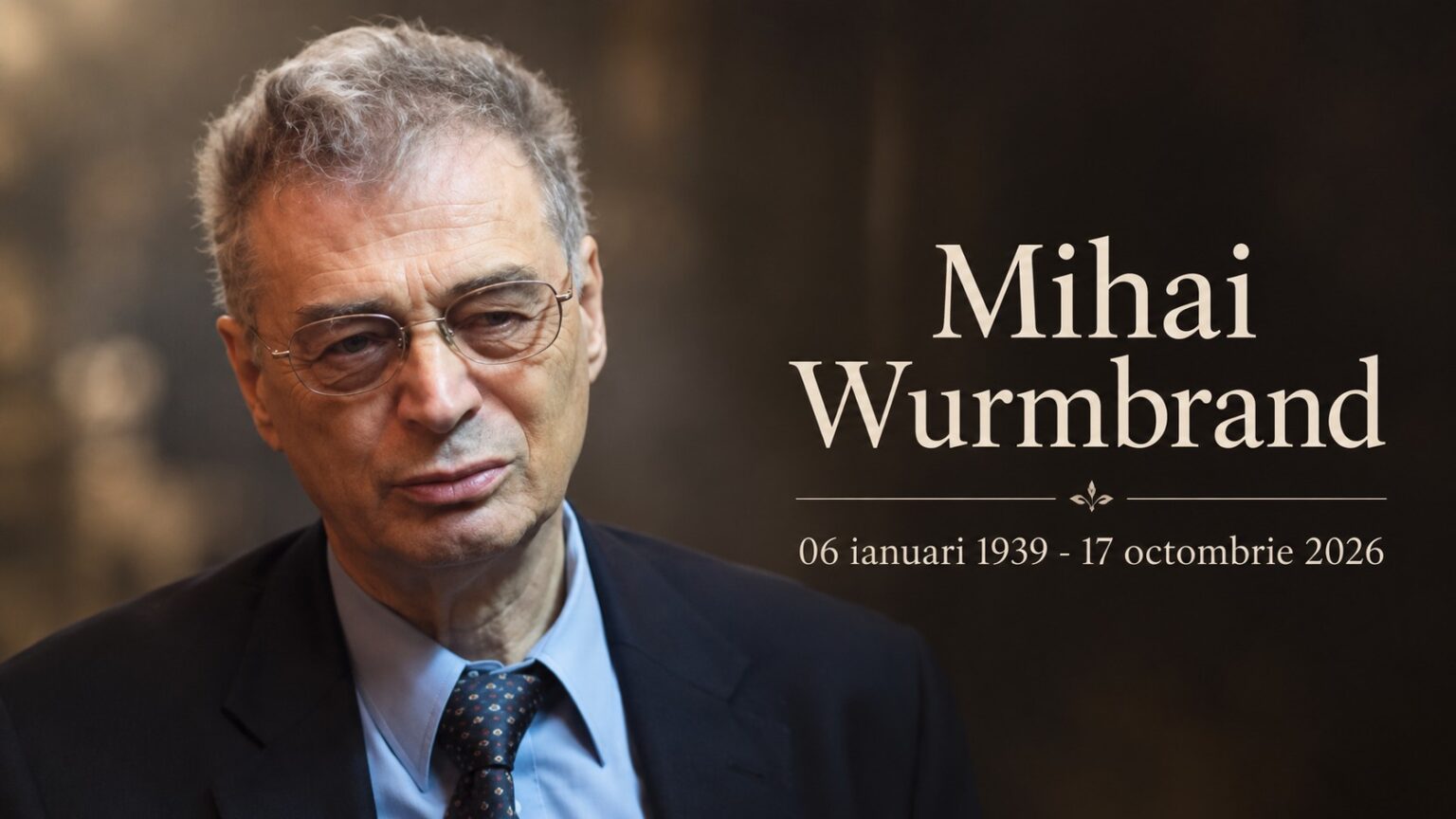 Mihai Wurmbrand, fiul pastorului Richard Wurmbrand, a plecat la Domnul la 87 de ani