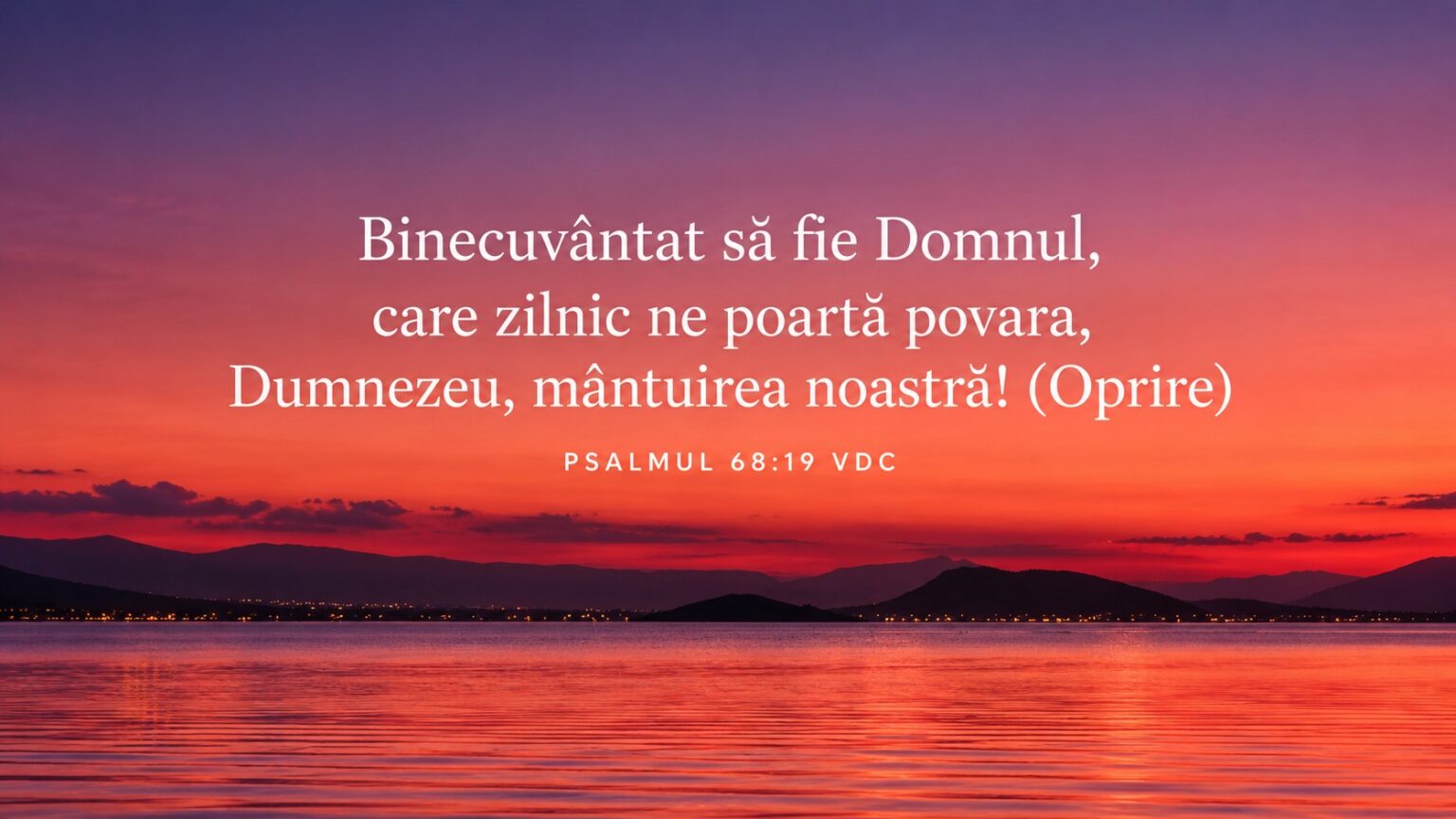 DEVOȚIONAL: Ajutorul este aproape